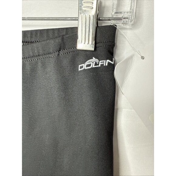 Dolfin Men's Athletic Swimsuit Jammer Black Swim Shorts Trunks Men's Medium - Picture 5 of 8